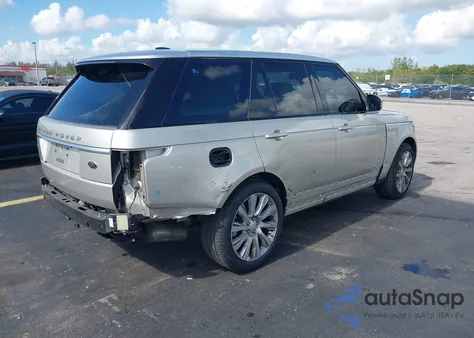 2014 Land Rover Range Rover 5.0L V8 Supercharged/5.0L V8 Supercharged Ebony Edition из США, поврежденный, VIN SALGS2EF3EA141365